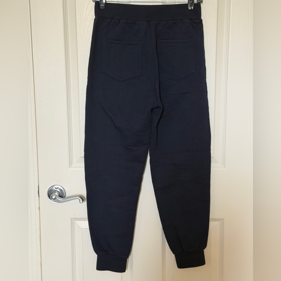 ESCADA Navy Fleece-Lined Joggers - Like New - Picture 3 of 9